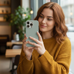 Coque iPhone 16 Pro Créer Votre Nom Personnalisé Monogramme Calligraph