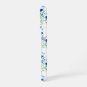 Coque iPhone 16 Pro Crocus Bleu (Côté gauche)