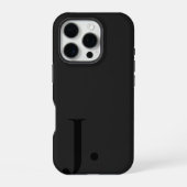 Coque iPhone 16 Pro Custom with Initial Name (Verso)