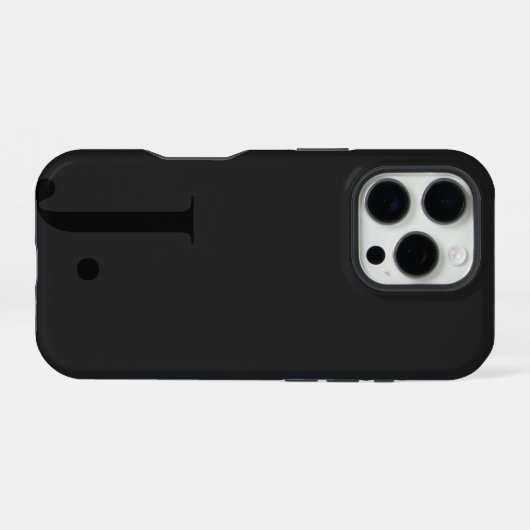 Coque iPhone 16 Pro Custom with Initial Name (Verso Horizontal)