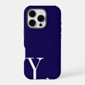 Coque iPhone 16 Pro Custom with Initial Name (Verso)