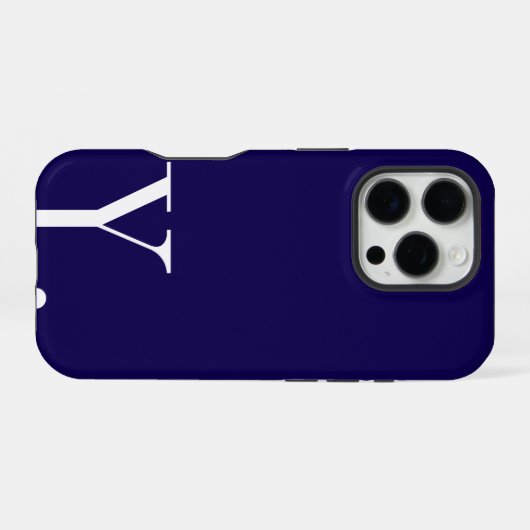 Coque iPhone 16 Pro Custom with Initial Name (Verso Horizontal)
