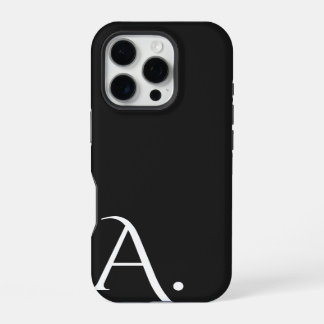 Coque iPhone 16 Pro Custom with Initial Name