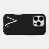 Coque iPhone 16 Pro Custom with Initial Name (Verso Horizontal)