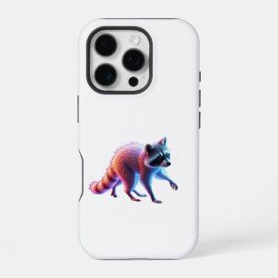 Coque iPhone 16 Pro Cute Raccoon Art
