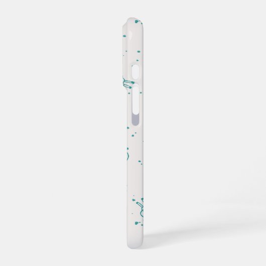 Coque iPhone 16 Pro Cute Sheep – Whimsical Seamless Pattern (Côté gauche)