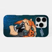 Coque iPhone 16 Pro Cyber Tiger | (Verso Horizontal)