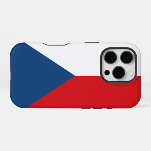 Coque iPhone 16 Pro Czech Republic (Verso Horizontal)