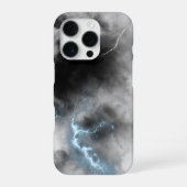 Coque iPhone 16 Pro Dark Lightning Aesthetic Phone Case (Verso)
