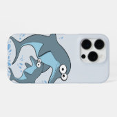 Coque iPhone 16 Pro Dauphins (Verso Horizontal)