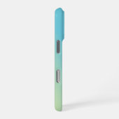 Coque iPhone 16 Pro Dégradé Bleu Jaune Vert (Côté droit)