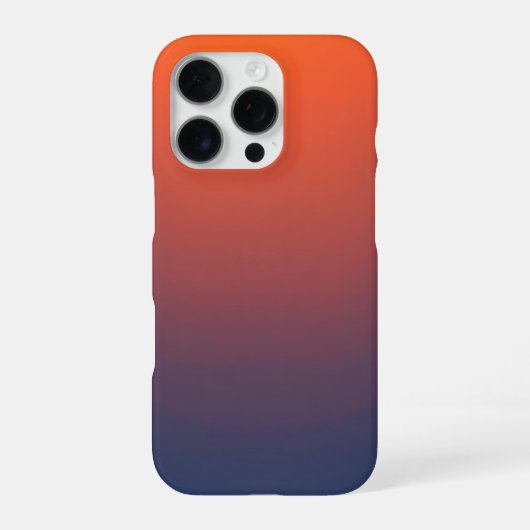 Coque iPhone 16 Pro Dégradé Midnight Ember (Verso)