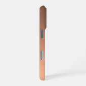 Coque iPhone 16 Pro Dégradé pêche - clair à profond | Humeurs saisonni (Côté droit)