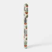 Coque iPhone 16 Pro Desert Cacti Succulent Seamless Pattern (Côté droit)