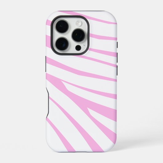 Coque iPhone 16 Pro Design d'impression Zebra à la mode (Verso)