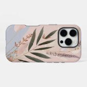 Coque iPhone 16 Pro 🌸 "Design esthétique des fleurs" 🌿 (Verso Horizontal)
