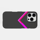 Coque iPhone 16 Pro Design Motif chic Chevron (Verso Horizontal)