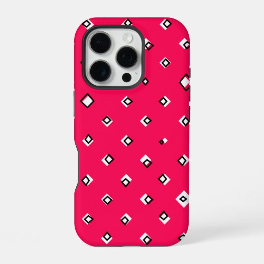 Coque iPhone 16 Pro Design Motif tendance (Verso)