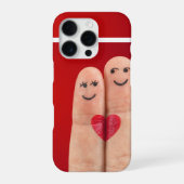 Coque iPhone 16 Pro Double doigt (Verso)
