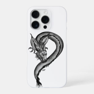Coque iPhone 16 Pro Dragon dans le style de tatouage