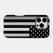 Coque iPhone 16 Pro Drapeau Américain (Verso Horizontal)