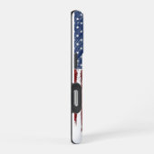 Coque iPhone 16 Pro Drapeau américain (Côté droit)