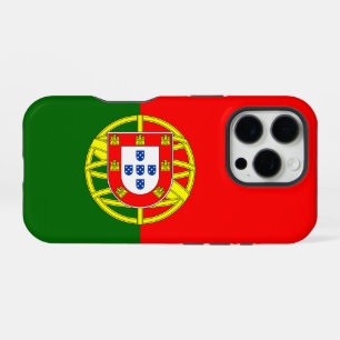 Coque iPhone 16 Pro Drapeau du Portugal