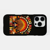 Coque iPhone 16 Pro Drôle Devinez quoi Dinde Fessier Thanksgiving (Verso Horizontal)