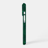 Coque iPhone 16 Pro Eau sur métal vert (Côté gauche)