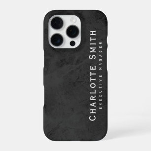 Coque iPhone 16 Pro Élégant Classique Minimaliste Professionnel