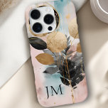 Coque iPhone 16 Pro Élégant Monogramme Botanique Or<br><div class="desc">Coque iphone Monogramme Botanique Élégant Or Personnalisé Moderne. Apportez l'élégance et le style à votre vie quotidienne avec ce coque iphone botanique, avec un design de feuilles moderne dans des tons doux et naturels. Personnalisez-le avec votre propre monogramme ou nom pour créer un accessoire unique qui correspond parfaitement à votre...</div>