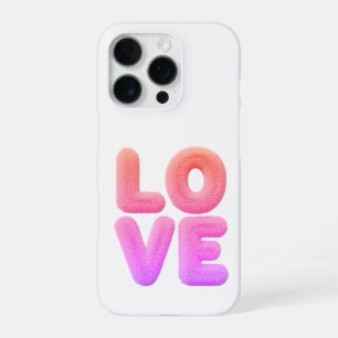 Coque iPhone 16 Pro Emballé dans l'Amour Sentiments Flous Amour Que Vo