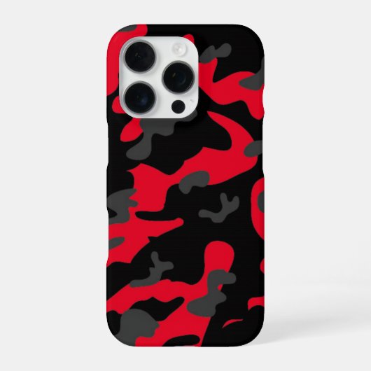 Coque iPhone 16 Pro Empreinte como militaire camouflage (Verso)