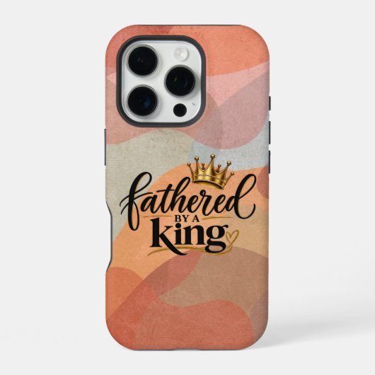 Coque iPhone 16 Pro Engendré par un Roi (Verso)