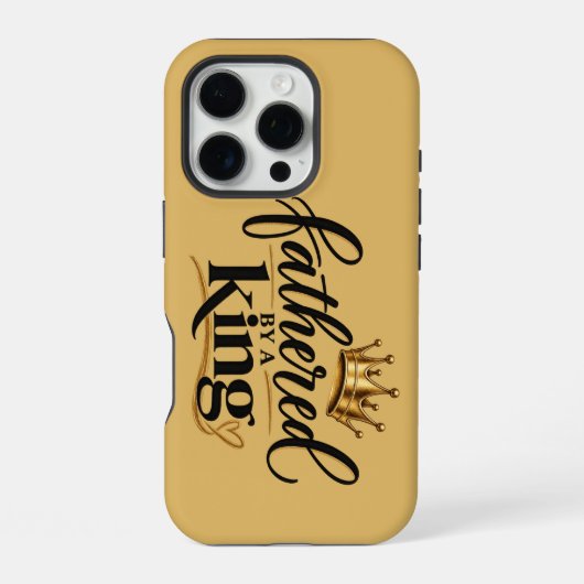 Coque iPhone 16 Pro Engendré par un Roi (Verso)