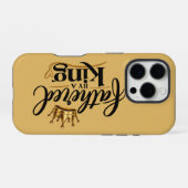 Coque iPhone 16 Pro Engendré par un Roi (Verso Horizontal)