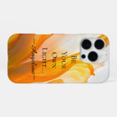 Coque iPhone 16 Pro Esthétique holographique (Verso Horizontal)