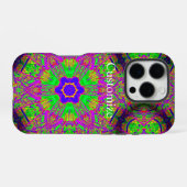 Coque iPhone 16 Pro étoile super à six points (Verso Horizontal)