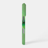 Coque iPhone 16 Pro Étui Case-Mate Illusion Optique Vert (Côté droit)
