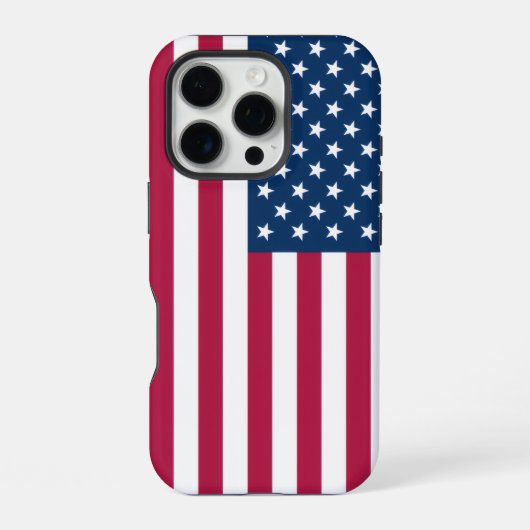 Coque iPhone 16 Pro Étui Case-Mate pour iPhone 15 Pro avec drapeau amé (Verso)