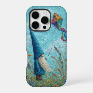 Coque iPhone 16 Pro Étui Case-Mate Tough pour iPhone 16 - Gnome volant