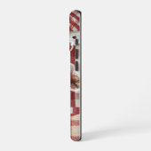 Coque iPhone 16 Pro Étui Collage Ruban Fraise Rouge | Esthétique Migno (Côté gauche)