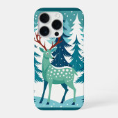 Coque iPhone 16 Pro Étui de téléphone avec illustration de cerf