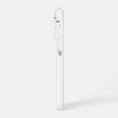 Coque iPhone 16 Pro Étui de téléphone Initial Plus Nom & Fleurs Design (Côté gauche)