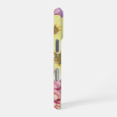 Coque iPhone 16 Pro Étui de téléphone personnalisé avec nom floral pou (Côté droit)