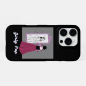 Coque iPhone 16 Pro Étui de téléphone pop girly (Verso Horizontal)