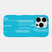 Coque iPhone 16 Pro Étui de téléphone turquoise (Verso Horizontal)