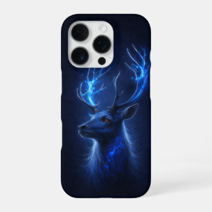 Coque iPhone 16 Pro Étui iPhone 16 Pro Cerf Mystique Lumineux Art Fant