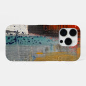 Coque iPhone 16 Pro Étui iPhone Art Abstrait (Verso Horizontal)