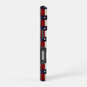 Coque iPhone 16 Pro Étui iPhone avec drapeau rustique du Texas (Côté droit)